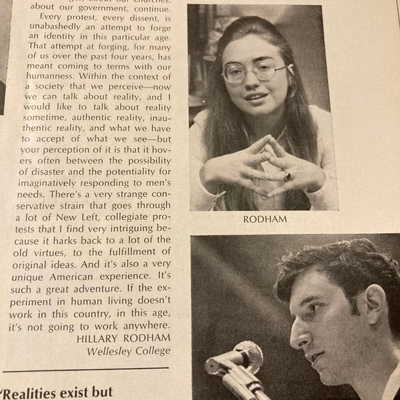 Vintage Life Magazine 6/20/69 Joe Namath, Apollo 10, Hillary Rodham Clinton - Picture 12 of 16